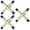 BESPORTBLE 3pcs Professional Billiards Cue Rack Pool Cue Holders Billiard Rack Stable Structure for Snooker view 1