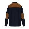 amazon outlet store clearance prime Mens Slim Fit Long Sleeve T Shirts 2024 Fashion Stand Collar Button Shirt Lightweight Sweatshirt Casual Pullover mens white oxford shirt long sleeve Dark Blue M view 3