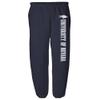 University of Nevada Reno Officially Licensed Apparel - Team Color Jogger Sweatpants, Navy, X-Large view 1