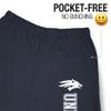 University of Nevada Reno Officially Licensed Apparel - Team Color Jogger Sweatpants, Navy, X-Large view 4