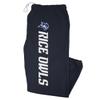 Rice University Officially Licensed Apparel - Team Color Jogger Sweatpants, Navy, XX-Large view 3