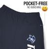 Rice University Officially Licensed Apparel - Team Color Jogger Sweatpants, Navy, XX-Large view 4