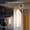 MISNODE LED Camping Tube Light with Solar Panel, Camping Lantern Rechargeable Camping Emergency Lamp Camping Accessories for Camping Hiking Fishing Power Outages view 4