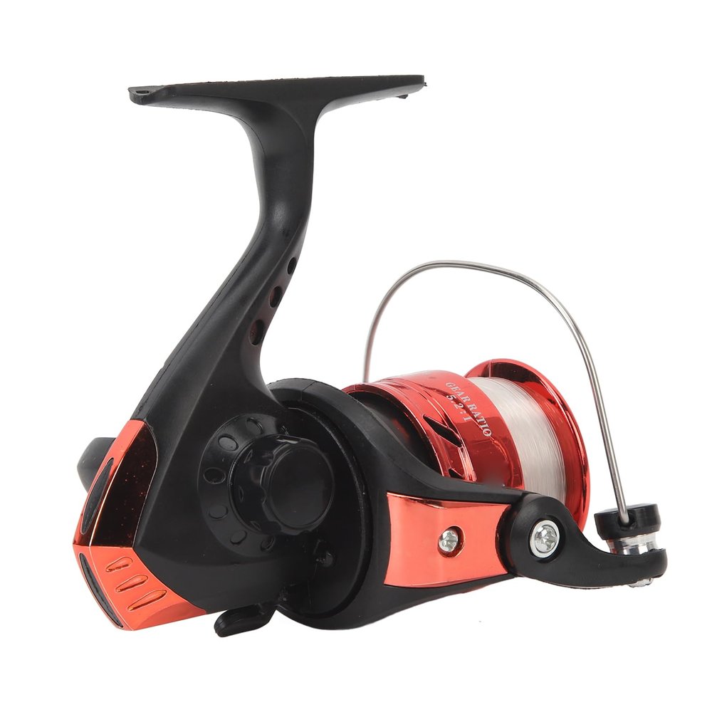 5.2:1 Gear RatioFishing Reel, Fishing Reel with Fishing Line for Streams Rivers Lakes