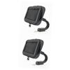 Kisangel 2pcs Rotating Phone Holder Phone Holder for Bicycle Horizontal Phone Mount Vertical Phone Mount Motorcycle Cell Phone Mount Motorcycle Cell Phone Holder Bike Phone Bag Waterproof view 1