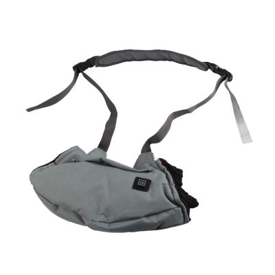 Pilipane USB Electric Hand Warmer Muff, Controllable 3 Gears, Fast Heating, Watertight, Soft Plush Finish(Grey)