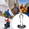 Pilipane USB Electric Hand Warmer Muff, Controllable 3 Gears, Fast Heating, Watertight, Soft Plush Finish(Grey) view 3
