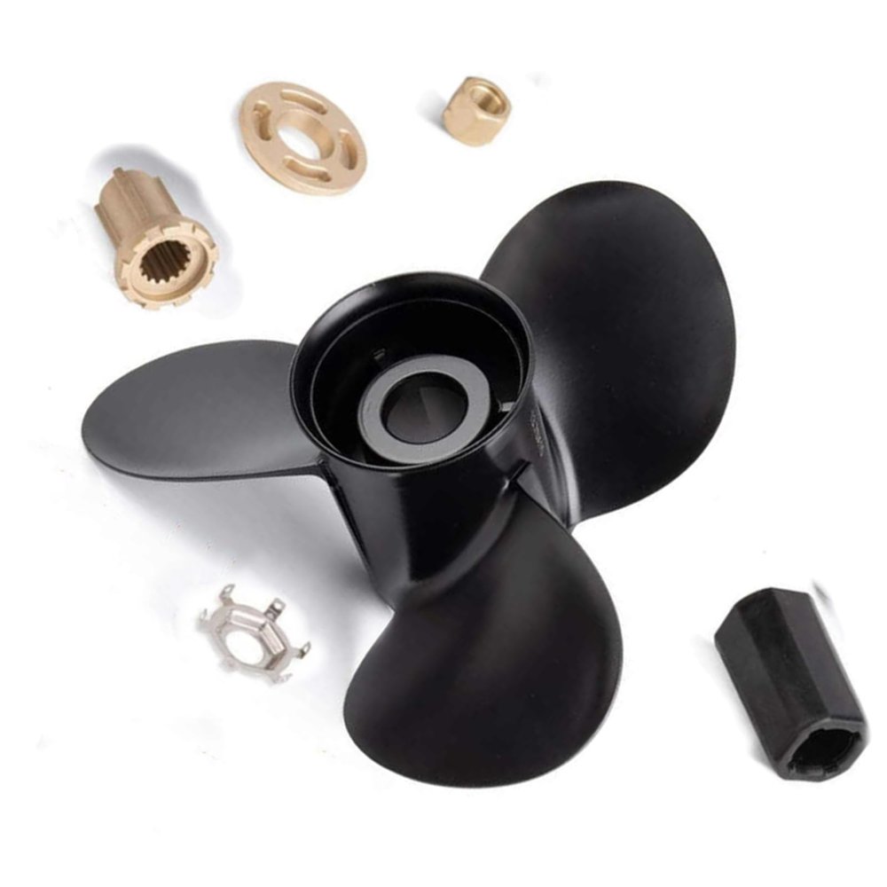 48-77344A45 Propeller 13.25" x 17 Pitch Fits for Mercury Aluminum Outboard 40-140 HP 4877344A45