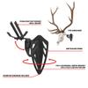 Allen Company EZ Mount Magnum Skull Hanger, Black view 3