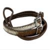 Showman Hair-on Cowhide Leather Roping Reins w/Whipstitch view 1