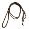 Showman Hair-on Cowhide Leather Roping Reins w/Whipstitch view 3