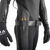 AquaDiscovery, Knife for Diving, Hunting, Blade Made of Steel AISI 420 Length, Knife With Sheath and Limb Mount, Black Anodized Coating. Blade 3.5in view 2