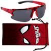 Sun-Staches Marvel Spiderman Sunglasses for Kids - Stylish, Comfortable & Durable UV-Protective Spiderman Glasses With Soft Carrying Case - Officially Licensed - Spiderman Stocking Stuffers view 1