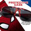 Sun-Staches Marvel Spiderman Sunglasses for Kids - Stylish, Comfortable & Durable UV-Protective Spiderman Glasses With Soft Carrying Case - Officially Licensed - Spiderman Stocking Stuffers view 2