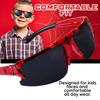Sun-Staches Marvel Spiderman Sunglasses for Kids - Stylish, Comfortable & Durable UV-Protective Spiderman Glasses With Soft Carrying Case - Officially Licensed - Spiderman Stocking Stuffers view 4