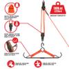 Allen Company Pack-Away Takedown Gambrel, Orange view 3