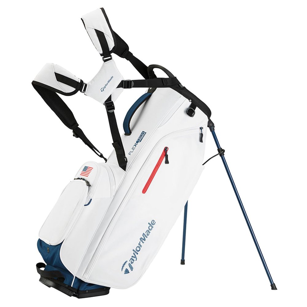 TaylorMade Golf FLEXTECH Crossover Stand Bag RED/White/Blue