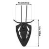 Allen Company EZ Mount Skull Hanger, Fixed, Black view 2