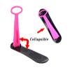 Snow Sled, Snow Scooter, Lightweight Plastic Foldable Downhill Ski, Fold-up Snow Scooter with Handle, Durable Snowboard Kick-Scooter Sliding Snow Sled, Outdoor Fun Winter Toys view 4