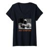 Womens London Souvenir Just Stop Oil United Kingdom Underground V-Neck T-Shirt view 1