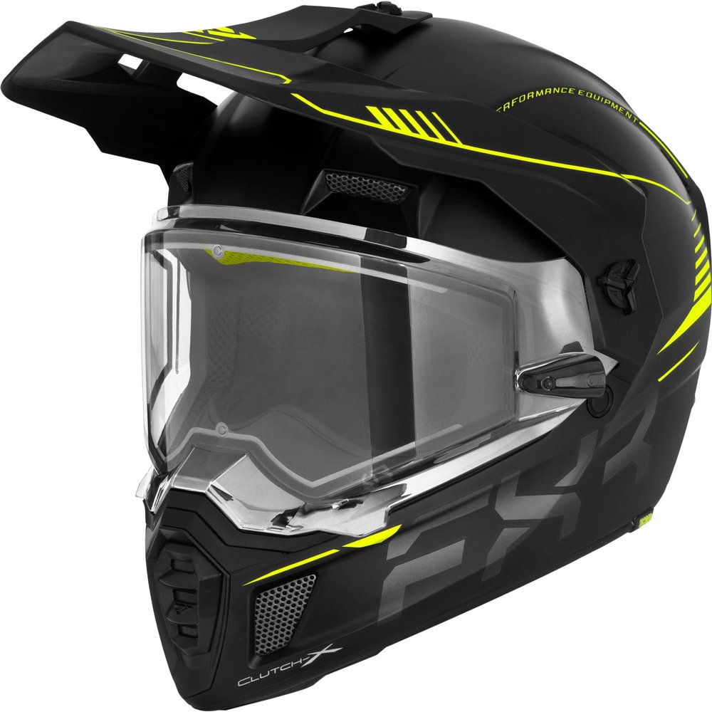 FXR Clutch X Pro Helmet (Hi Vis - Medium)