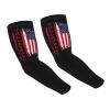 SwpWab USA Flag Volleyball Sun-Defying Elegance Comfortable Cooling Arm Sleeves view 1