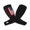 SwpWab USA Flag Volleyball Sun-Defying Elegance Comfortable Cooling Arm Sleeves view 2