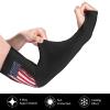 SwpWab USA Flag Volleyball Sun-Defying Elegance Comfortable Cooling Arm Sleeves view 3