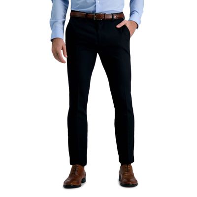 Louis Raphael Skinny Fit Flat Front Stretch Gabardine Dress Pant