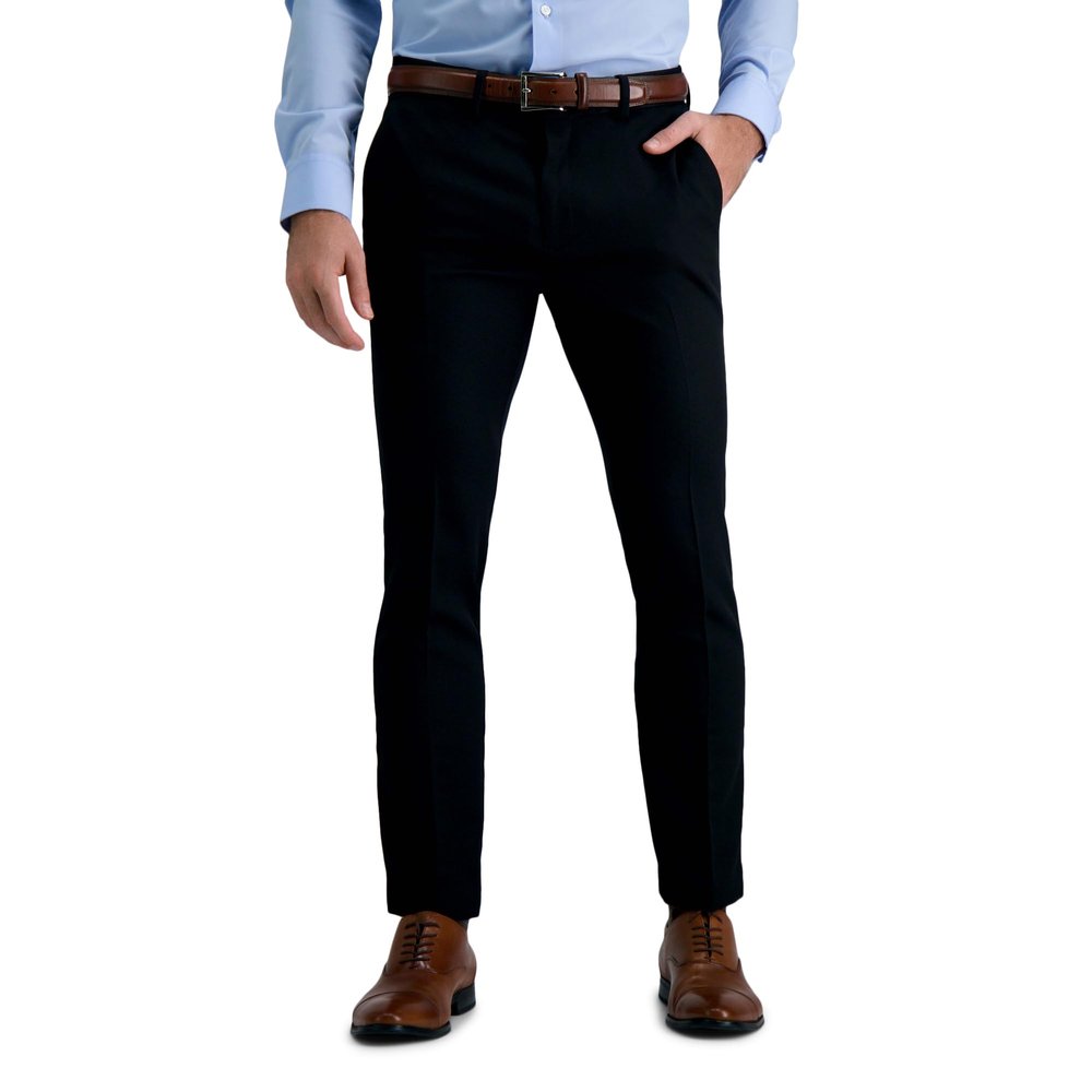 Louis Raphael Skinny Fit Flat Front Stretch Gabardine Dress Pant