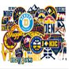 25 PCS Denver American Nuggets Basketball Stickers for Water Bottle, Laptop, Bicycle, Computer, Motorcycle, Travel Case, Car Decal Decoration Sticker view 1