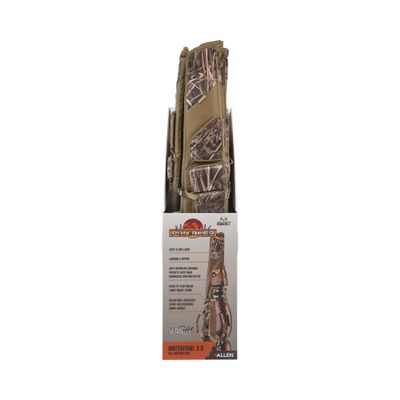 Allen Company Gear Fit Pursuit Waterfowl Shotgun Case - 52" Lockable Soft Gun Case with Adjustable Panel - Neoprene Pockets with Oversized Storage for Hunting Gearl - Realtree Max-7 Camo
