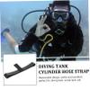 LIOOBO Elastic Diving Tank Strap Rubber Hose Strap for Diving Retainer Band for Scuba Tank Multi-Function Band view 3