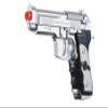 Spring Powered Bereta M9 Airsoft Pistol - Shooting at 180 FPS -for Airsoft, Costumes, and Filmmaking view 2