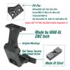 HATSEN FTC Magnifier Mount with Fast QD Lever 2.26"/2.91" Optical Centerline Height,Quick Release&Flip-to-Center Mechanism,Compatible G30,G23,G33,G43,G45,3X,6X Etc (2.26" BK) view 2