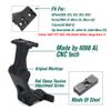 HATSEN FTC Magnifier Mount with Fast QD Lever 2.26"/2.91" Optical Centerline Height,Quick Release&Flip-to-Center Mechanism,Compatible G30,G23,G33,G43,G45,3X,6X Etc (2.91" BK) view 2