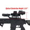 HATSEN FTC Magnifier Mount with Fast QD Lever 2.26"/2.91" Optical Centerline Height,Quick Release&Flip-to-Center Mechanism,Compatible G30,G23,G33,G43,G45,3X,6X Etc (2.91" BK) view 4