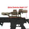HATSEN FTC Magnifier Mount with Fast QD Lever 2.26"/2.91" Optical Centerline Height,Quick Release&Flip-to-Center Mechanism,Compatible G30,G23,G33,G43,G45,3X,6X Etc (2.91" DE) view 3