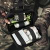 ZZY Tactical EMT Pouch, Upgrade IFAK Tear-Away First Aid Kit Tactical Small Belt First Aid Pouch Molle Medical Pouches for Travel, Outdoor Hiking, Hunting view 4