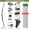 62" Recurve Bow Gordon Limbs ILF Interface CNC Machining 30-60Lbs for Adult Archery Competition Athletic Right Hand (50Lbs, Army Green) view 2