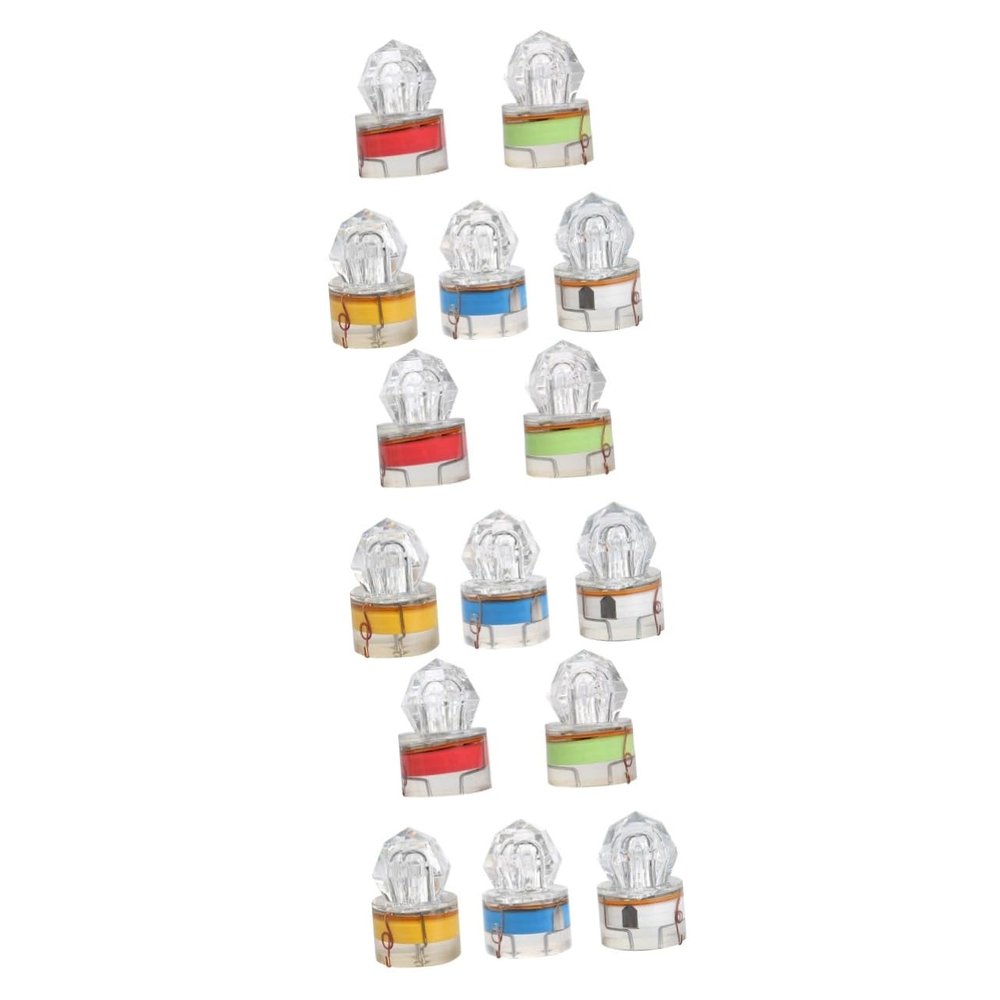 LIOOBO 15pcs Led Underwater Fishing Light Night Fishing Lure Light for Fish Catching Fish Aquarium Decorations Dive