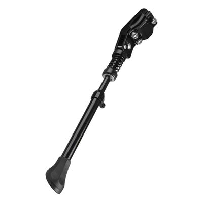 LIOOBO Adjustable Mountain Bike Kickstand Bike Parking Rack for 16/20/24/26 Inches Side Brace Nonslip Foot for Safe Stable Parking