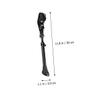 LIOOBO Adjustable Mountain Bike Kickstand Bike Parking Rack for 16/20/24/26 Inches Side Brace Nonslip Foot for Safe Stable Parking view 2