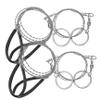BESPORTBLE 12pcs Pocket Wire Saw Compact Chainsaw for Camping Backpacking Material for Outdoor Cutting Tree Trimming view 2