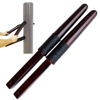 DYK&NX Wing Chun Dummy Accessories, Portable Wooden Dummy Arm, Wooden Dummy Wing Chun Parts, Wing Chun Spring Wooden Dommy Replace Arms, Suitable for 3.8cm*3.8cm Holes (Color : 2)
