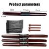 DYK&NX Wing Chun Dummy Accessories, Portable Wooden Dummy Arm, Wooden Dummy Wing Chun Parts, Wing Chun Spring Wooden Dommy Replace Arms, Suitable for 3.8cm*3.8cm Holes (Color : 2) view 2