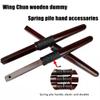 DYK&NX Wing Chun Dummy Accessories, Portable Wooden Dummy Arm, Wooden Dummy Wing Chun Parts, Wing Chun Spring Wooden Dommy Replace Arms, Suitable for 3.8cm*3.8cm Holes (Color : 2) view 3