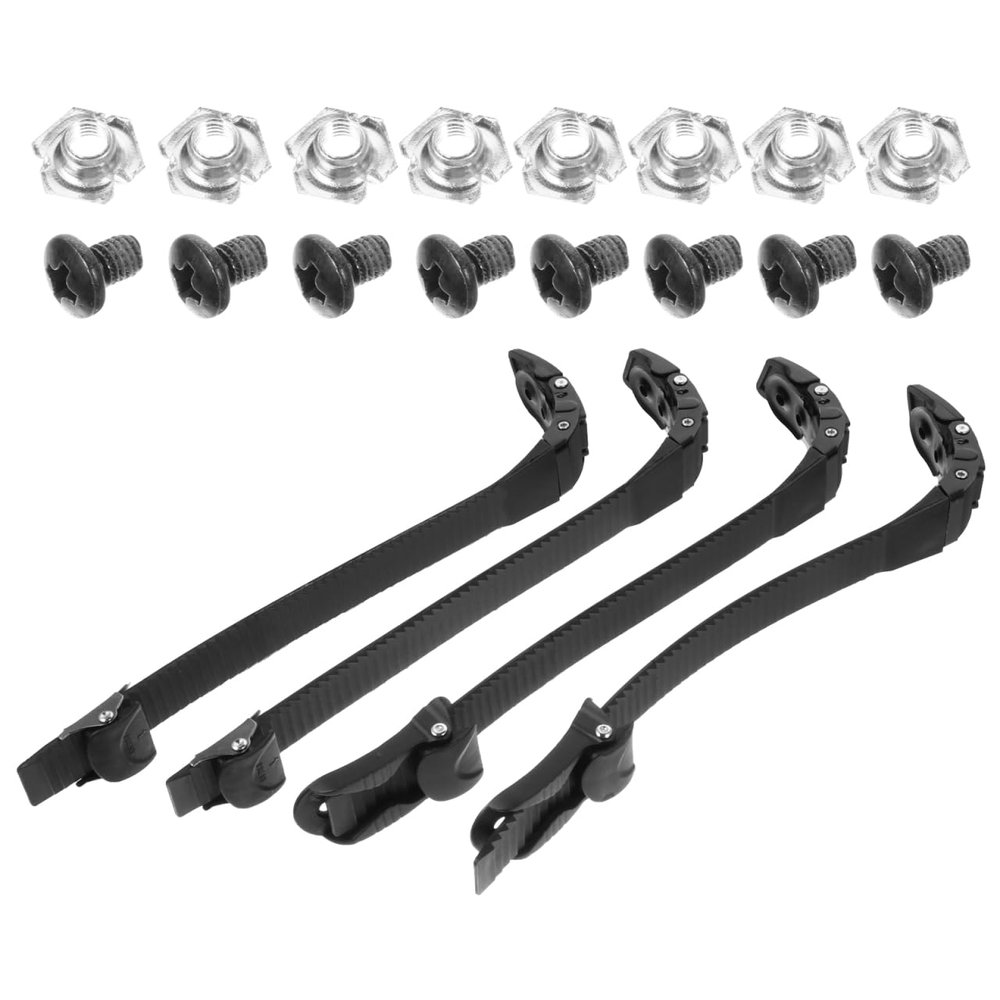 BESPORTBLE Skate Laces Shoe Belt Skating Shoes Buckle Snowboard Bindings Toe Strap Holder Skates Buckles Inline Strap Replacement Shoe Laces Buckle for Roller Skates Energy Supplies PVC