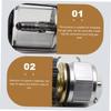 Sosoport 1 Set Gas Lanterns Outdoor Camping Light Gas Powered Lamp for Emergency view 2