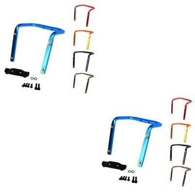 BESPORTBLE 2pcs Double Water Bottle Cage Rack Converter Saddle Mount for Bike Bottle Holder Adapter Random Color